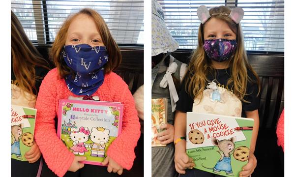 Students dressed as book characters